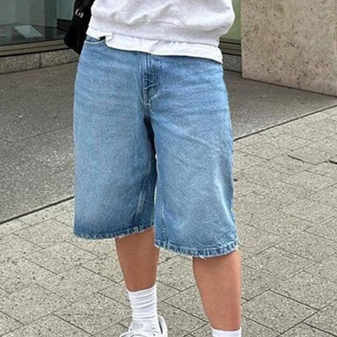 Baggy Jeans Shorts for Men