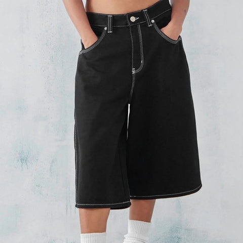 Baggy Jeans Shorts for Men