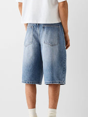 Baggy Jeans Shorts for Men