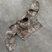 camouflage pullover hoodie/zipper