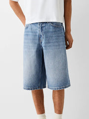 Baggy Jeans Shorts for Men